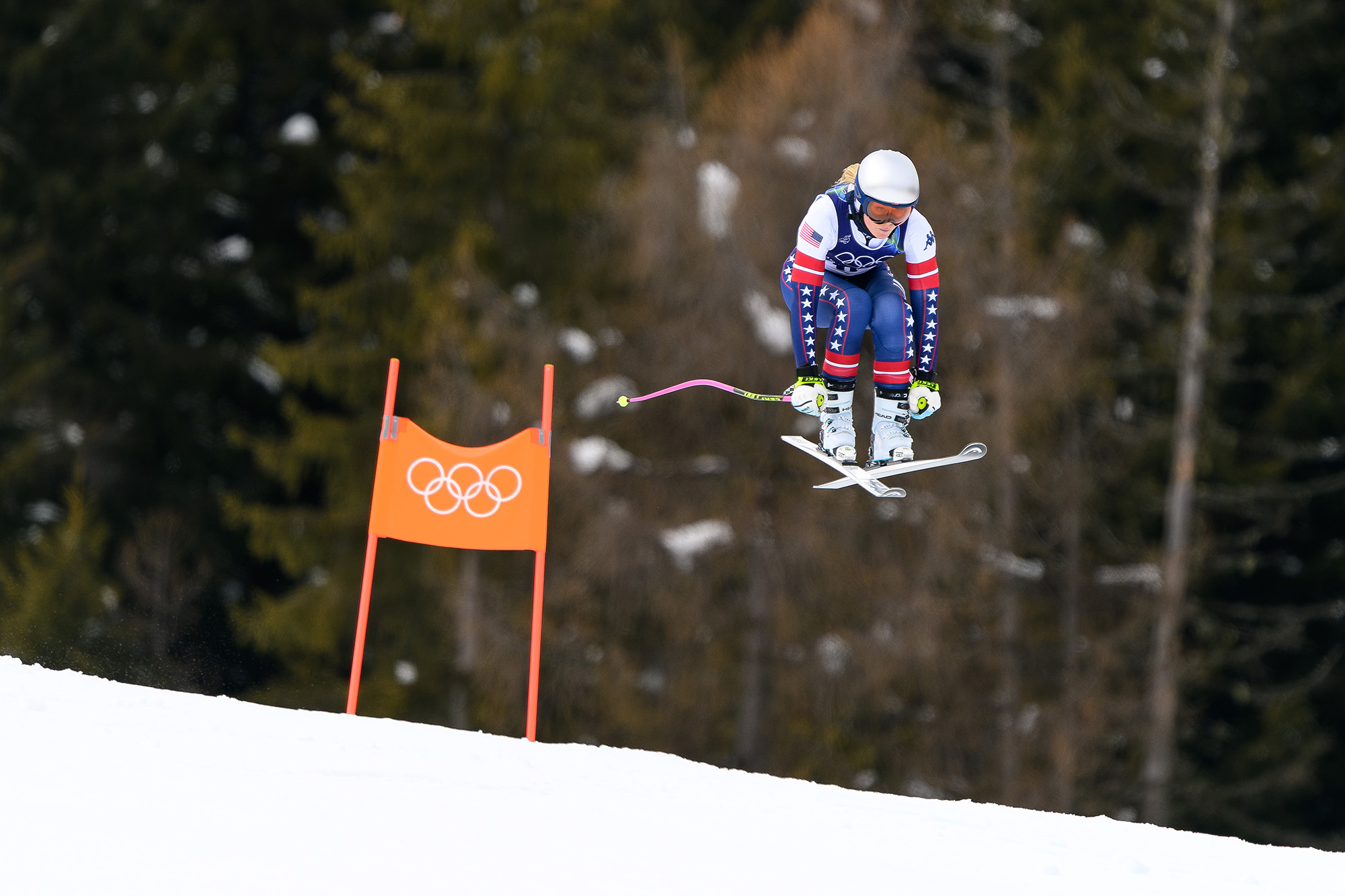 Milano Cortina 2026 - Alpské lyžování - Sjezd - Ženy - Trénink 6. 2. 2026